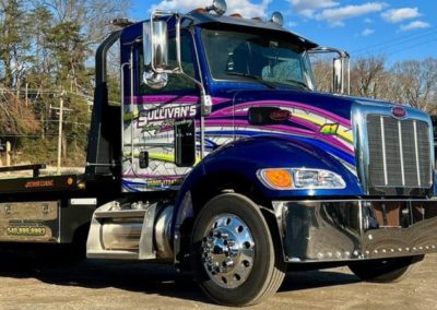 Flatbed truck from Sullivan's Towing & Recovery, LLC in Fredericksburg, VA